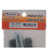 Cartela Parafuso Madeira Preguim Com Bucha 12Mm Sextavado Com 02 Pecas 0715 Cartela Parafuso Madeira Preguim Com Bucha 12Mm Sextavado Com 02 Pecas 0715
