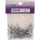 Cartela Rebite Preguim Aluminio Repuxo 408 Com 25 Pecas 2078