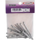 Cartela Rebite Preguim Aluminio Repuxo 525 Com 12 Pecas 2207 Cartela Rebite Preguim Aluminio Repuxo 525 Com 12 Pecas 2207