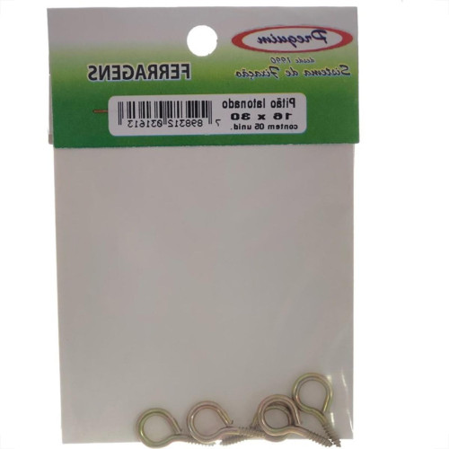 Cartela Pitao Bicromatizado Preguim 16X30 Com 05 Pecas 1613 Cartela Pitao Bicromatizado Preguim 16X30 Com 05 Pecas 1613