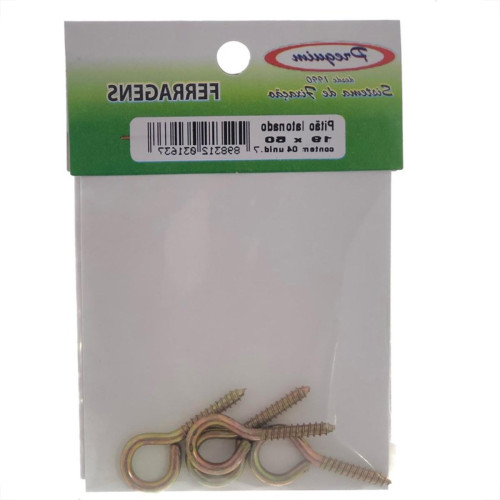 Cartela Pitao Bicromatizado Preguim 19X50 Com 04 Pecas 1637 Cartela Pitao Bicromatizado Preguim 19X50 Com 04 Pecas 1637
