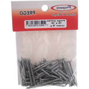 Cartela Prego Preguim Com Cabeca 15X15 (2,40X34mm) (2,40X34mm) Com 75 Gramas 1835