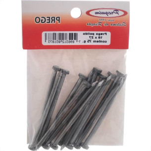 Cartela Prego Preguim Com Cabeca 18X27 (3,40X62mm) (3,40X62mm) Com 75 Gramas 1873