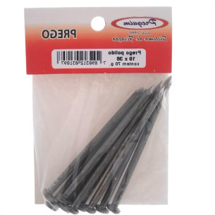 Cartela Prego Preguim Com Cabeca 19X36 (3,90X83mm) (3,90X83mm) Com 75 Gramas 1897