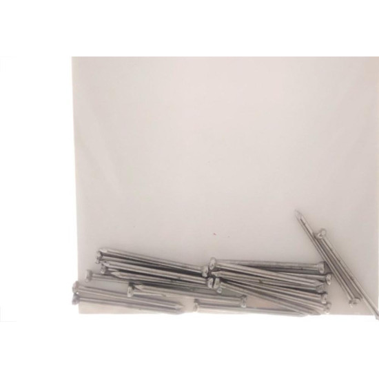 Cartela Prego Aco Preguim Com Cabeca 12X12 (1,80X28mm) (1,80X28mm) Com 20 Pecas 1941