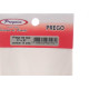 Cartela Prego Aco Preguim Com Cabeca 17X21 (3,00X48mm) (3,00X48mm) Com 12 Pecas 1972