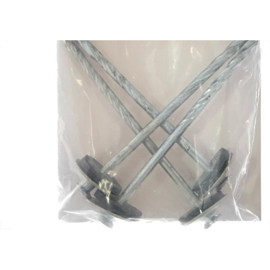 Cartela Prego Telheiro Preguim Galvanizado 18X36 (3,40X83mm) (3,40X83mm) Com 04 Pecas 7912