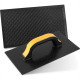 Kit C/2 - Desempenadeira Pvc Roma 17X30 Corrugada Preta 5... Kit C/2 - Desempenadeira Pvc Roma 17X30 Corrugada Preta 5...
