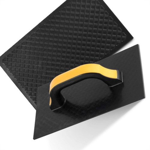 Kit C/2 - Desempenadeira Pvc Roma 17X30 Corrugada Preta 5... Kit C/2 - Desempenadeira Pvc Roma 17X30 Corrugada Preta 5...