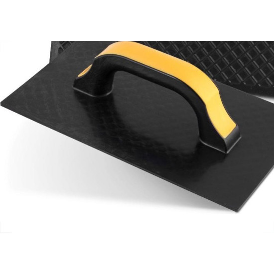 Kit C/2 - Desempenadeira Pvc Roma 17X30 Corrugada Preta 5... Kit C/2 - Desempenadeira Pvc Roma 17X30 Corrugada Preta 5...