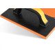 Kit C/2 - Desempenadeira Pvc Roma 14X27 Com Borracha Pret... Kit C/2 - Desempenadeira Pvc Roma 14X27 Com Borracha Pret...