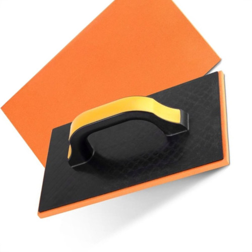 Kit C/2 - Desempenadeira Pvc Roma 17X30 Com Borracha Pret... Kit C/2 - Desempenadeira Pvc Roma 17X30 Com Borracha Pret...