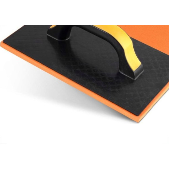 Kit C/2 - Desempenadeira Pvc Roma 17X30 Com Borracha Pret... Kit C/2 - Desempenadeira Pvc Roma 17X30 Com Borracha Pret...
