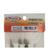 Cartela Bucha Fixacao Preguim Baiano/Gesso 08 Com Parafuso Com 04 Pecas 6632