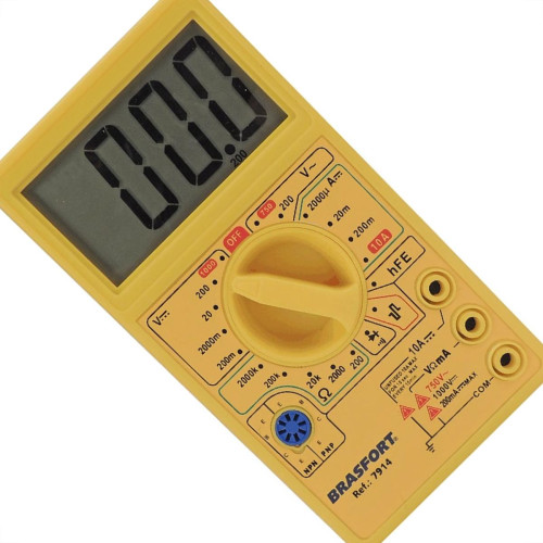 Multimetro Digital Brasfort Display Grande 7914 Multimetro Digital Brasfort Display Grande 7914