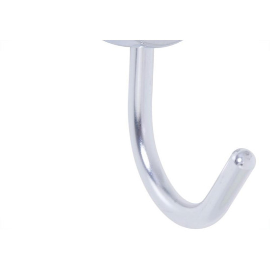 Acessorio Wc Astra Cabide Simples Aluminio Kbm/Cbd*Crist Acessorio Wc Astra Cabide Simples Aluminio Kbm/Cbd*Crist
