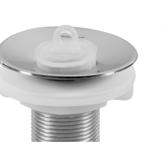 Valvula Plastica Lavatorio Astra Cromada Sem Ladrao Vl4/S Valvula Plastica Lavatorio Astra Cromada Sem Ladrao Vl4/S