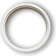 Porta Grelha Redonda Grap Branca 10Cm 2500 - Kit C/6  Porta Grelha Redonda Grap Branca 10Cm 2500 - Kit C/6