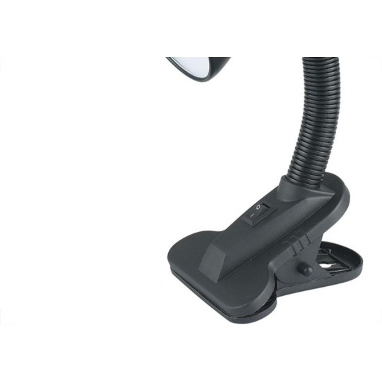 Luminaria Mesa Com Garra Taschibra Bivolt Preta -02 Luminaria Mesa Com Garra Taschibra Bivolt Preta -02