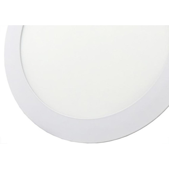 Luminaria Led Plafon Perkon Embutir Redondo 18W 3000K 22Cm 1207