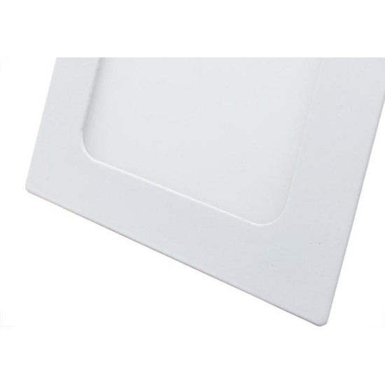 Luminaria Led Plafon Perkon Embutir Quadrado 06W 3000K 12Cm 1213