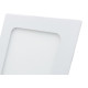 Luminaria Led Plafon Perkon Embutir Quadrado 06W 3000K 12Cm 1213