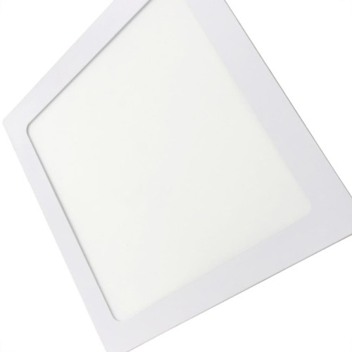 Luminaria Led Plafon Perkon Embutir Quadrado 18W 3000K 22Cm 1217