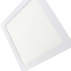 Luminaria Led Plafon Perkon Embutir Quadrado 18W 3000K 22Cm 1217