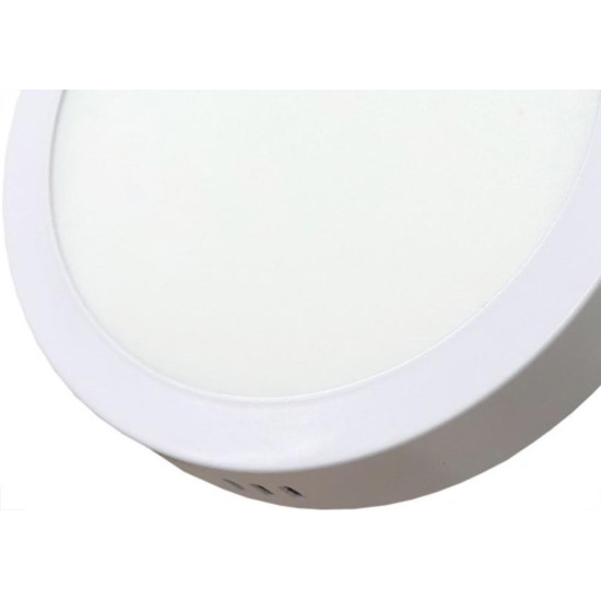 Luminaria Led Plafon Perkon Externo Redondo 12W 3000K 17Cm 1223 Luminaria Led Plafon Perkon Externo Redondo 12W 3000K 17Cm 1223