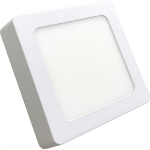 Plaf.Led Perkon Ext.Qd.06W3000K 12Cm