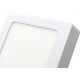 Luminaria Led Plafon Perkon Externo Quadrado 06W 3000K 12Cm 1229