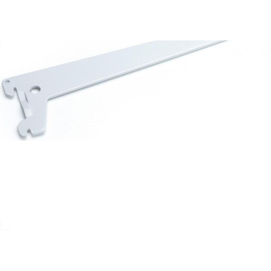 Suporte Prateleira Fico Branco 40Cm 2 Garras Trilho Suporte Prateleira Fico Branco 40Cm 2 Garras Trilho