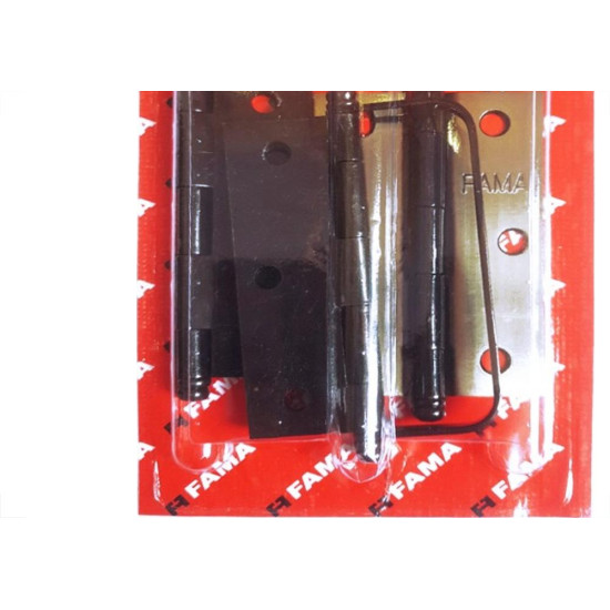 Dobradica Fama 1295 Fcb 3.1/2''Porta Camarao Blister 3 Pecas