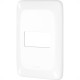 Placa Pial Pop Branca 4X2(1Modulo Horizontal) Lgp21