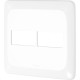 Placa Pial Pop Branca 4X4 (1+1 Horizontal) Lgp42 Placa Pial Pop Branca 4X4 (1+1 Horizontal) Lgp42