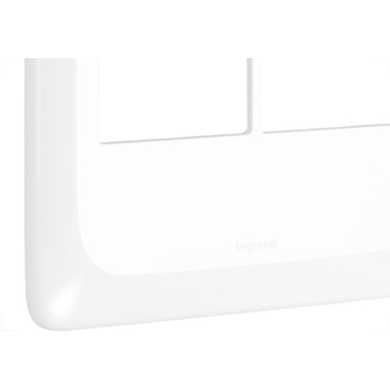 Placa Pial Pop Branca 4X4 (1+1 Horizontal) Lgp42 Placa Pial Pop Branca 4X4 (1+1 Horizontal) Lgp42