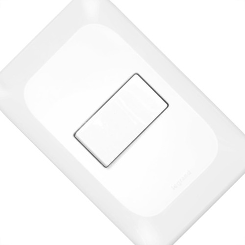 Conjunto Pial Pop 4X2 Branco Com Placa (1Campainha) Lgx040