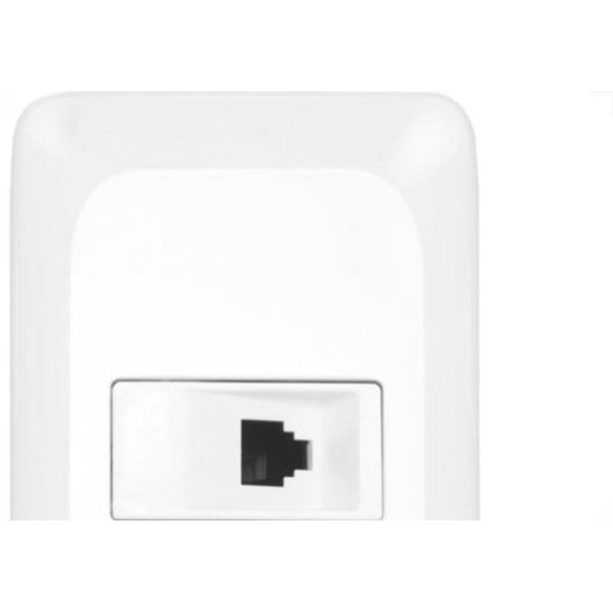 Conjunto Pial Pop 4X2 Branco Com Placa (Tomada Fone Rj11) Lgx090