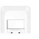 Kit C/5 - Conjunto Pial Pop 4X2 Branco Com Placa (1Simple... Kit C/5 - Conjunto Pial Pop 4X2 Branco Com Placa (1Simple...