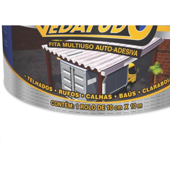 Fita Veda Tudo Dryko 10Cm X 10M Fvd10Cx
