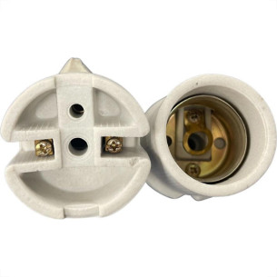 Receptaculo Rex Com Borne E27 Novo Mod - Kit C/10