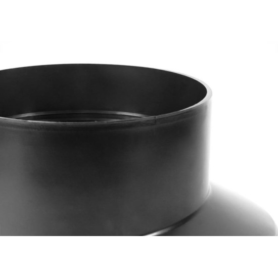 Bolsa Para Vaso Estrela Excentrica Plastica Preta 1610