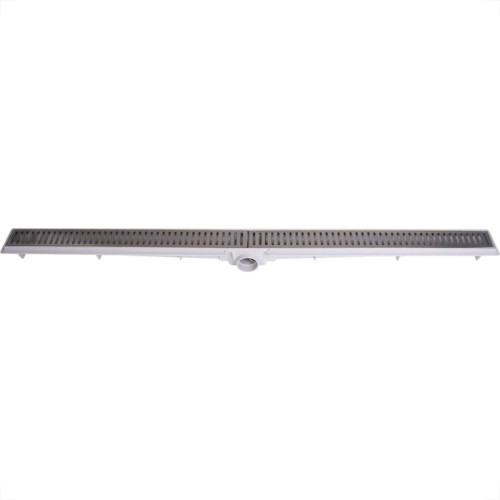 Ralo Linear Estrela Com Grelha Inox 5X100Cm 1444 Ralo Linear Estrela Com Grelha Inox 5X100Cm 1444