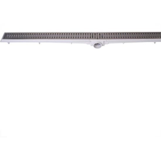 Ralo Linear Estrela Com Grelha Inox 5X100Cm 1444 Ralo Linear Estrela Com Grelha Inox 5X100Cm 1444