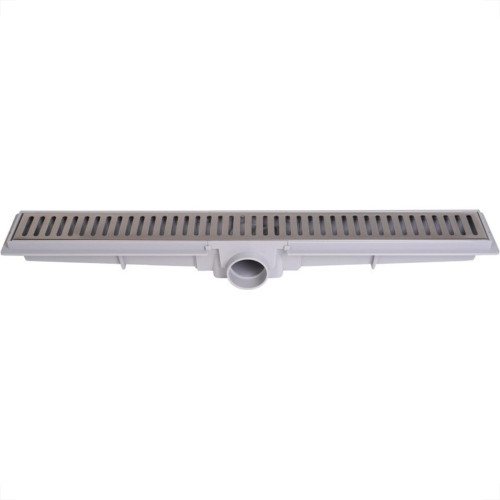 Ralo Linear Estrela Com Grelha Inox 5X 50Cm 1442 Ralo Linear Estrela Com Grelha Inox 5X 50Cm 1442