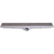 Ralo Linear Estrela Com Grelha Inox 5X 50Cm 1442 Ralo Linear Estrela Com Grelha Inox 5X 50Cm 1442