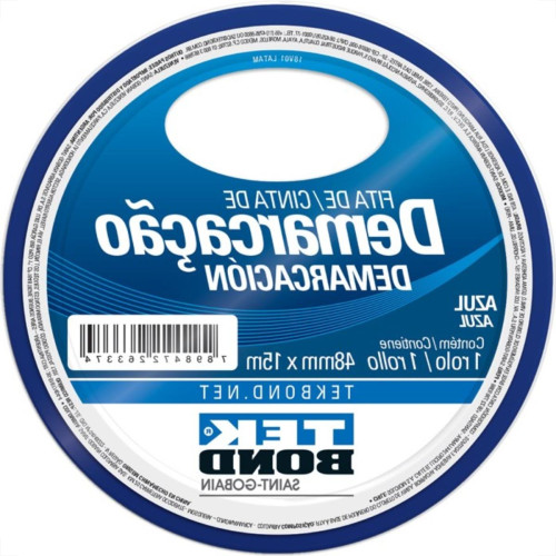 Fita Demarcacao Solo Tekbond 48X15M Azul Fita Demarcacao Solo Tekbond 48X15M Azul