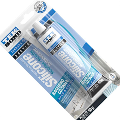 Cola Silicone Tekbond 50G Acetico Incolor Cozinhawc Cola Silicone Tekbond 50G Acetico Incolor Cozinhawc