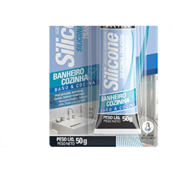 Cola Silicone Tekbond 50G Acetico Incolor Cozinhawc Cola Silicone Tekbond 50G Acetico Incolor Cozinhawc