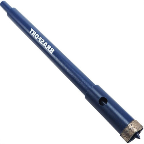 Serra Copo Diamantada Com Haste Brasfort 19Mm Seco/Agua 7931 Serra Copo Diamantada Com Haste Brasfort 19Mm Seco/Agua 7931